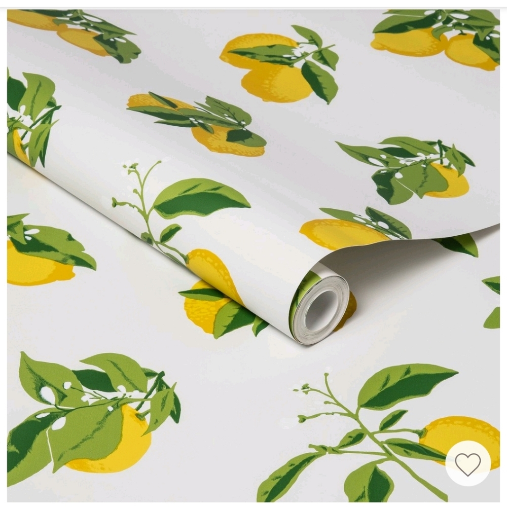 Opalhouse Lemons Peel & Stick Wallpaper Yellow